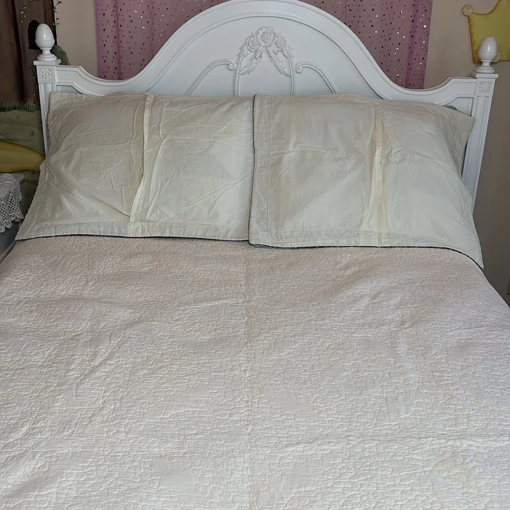 Vintage handcrafted quilt